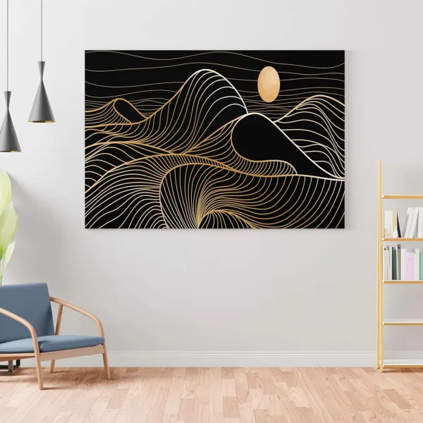 Morden Art Painting For Wall Decoration With Frame Canvas Painting For Living Room