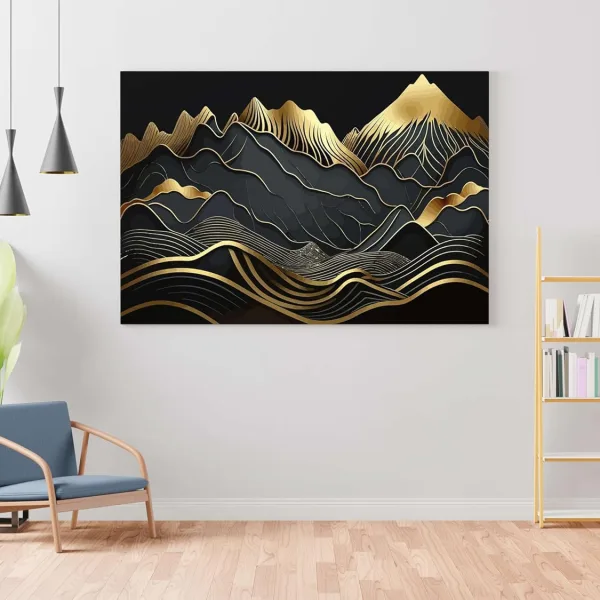 Morden Art Painting For Wall Decoration With Frame Canvas Painting For Living Room