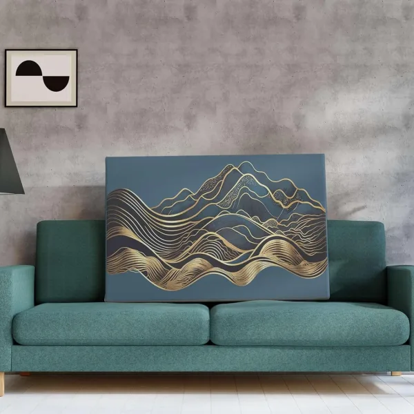 Morden Art Painting For Wall Decoration With Frame Canvas Painting For Living Room