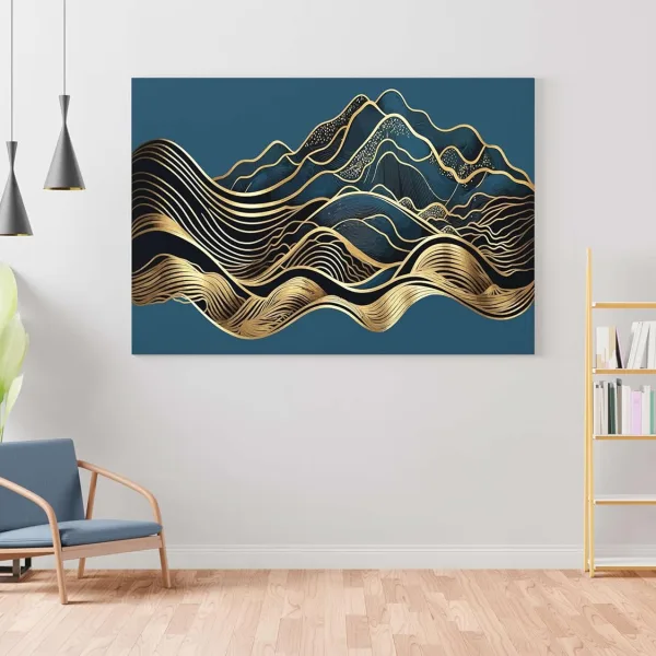 Morden Art Painting For Wall Decoration With Frame Canvas Painting For Living Room