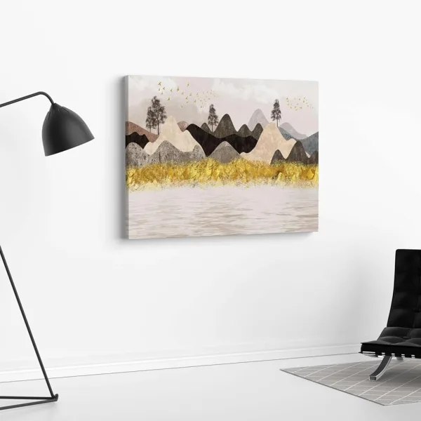 Morden Art Painting For Wall Decoration With Frame Canvas Painting For Living Room