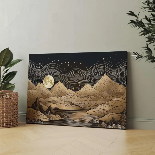 Morden Art Painting For Wall Decoration With Frame Canvas Painting For Living Room