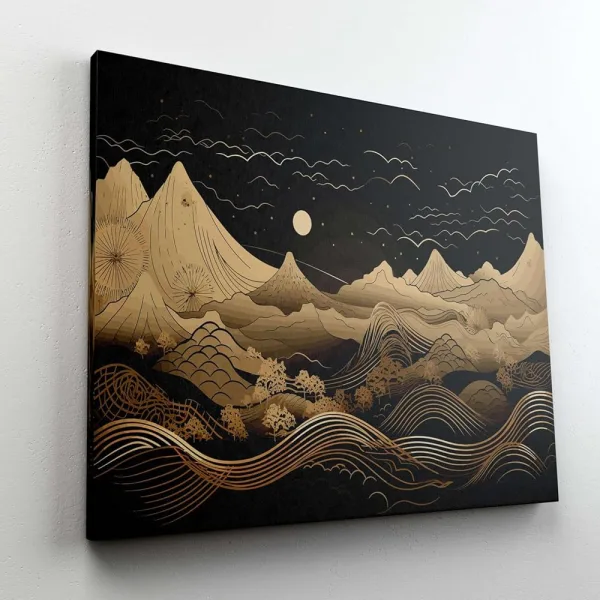 Morden Art Painting For Wall Decoration With Frame Canvas Painting For Living Room