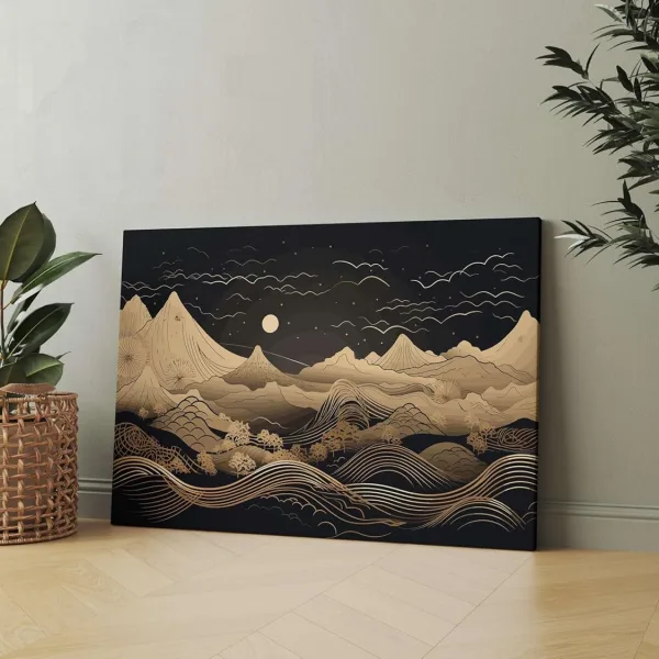 Morden Art Painting For Wall Decoration With Frame Canvas Painting For Living Room