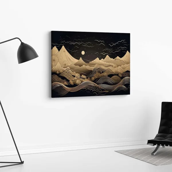 Morden Art Painting For Wall Decoration With Frame Canvas Painting For Living Room