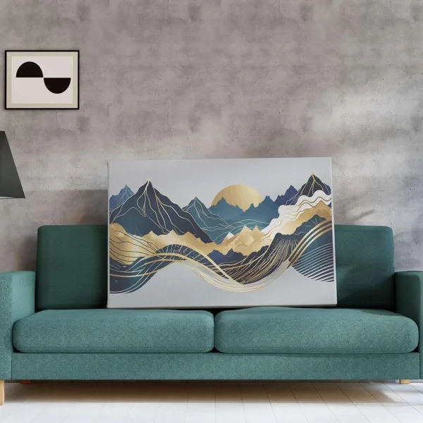 Morden Art Painting For Wall Decoration With Frame Canvas Painting For Living Room