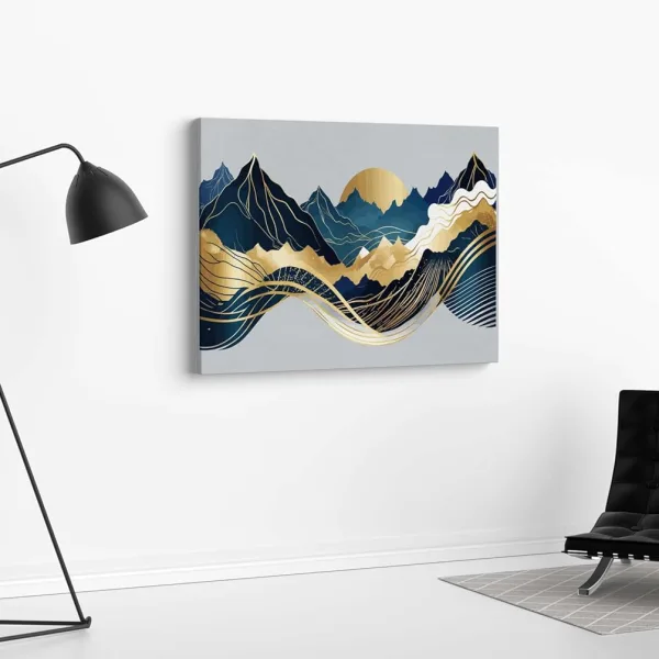 Morden Art Painting For Wall Decoration With Frame Canvas Painting For Living Room