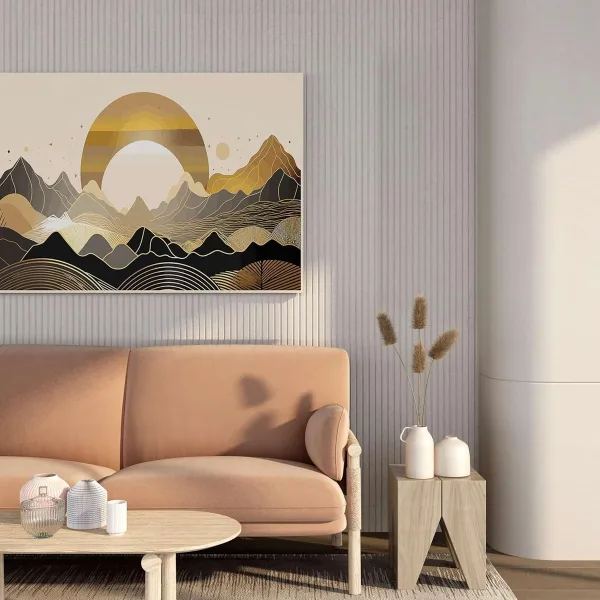 Morden Art Painting For Wall Decoration With Frame Canvas Painting For Living Room