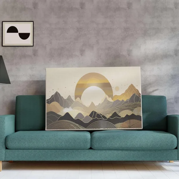 Morden Art Painting For Wall Decoration With Frame Canvas Painting For Living Room