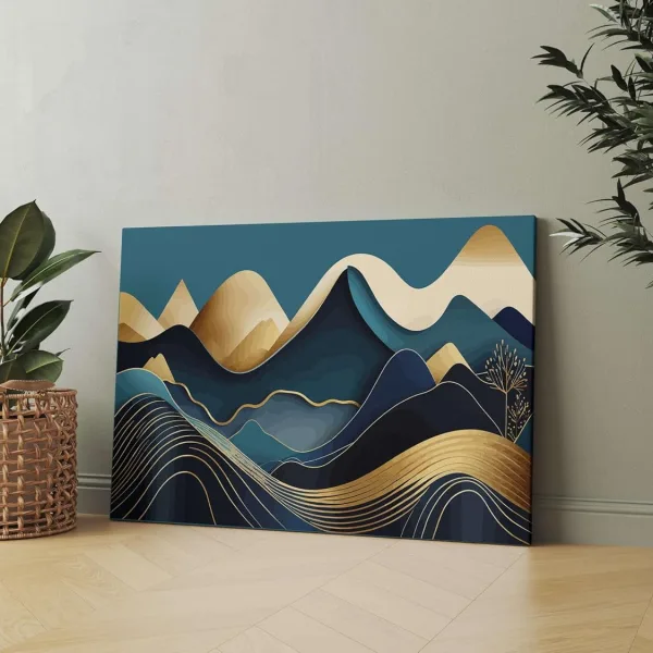 Morden Art Painting For Wall Decoration With Frame Canvas Painting For Living Room