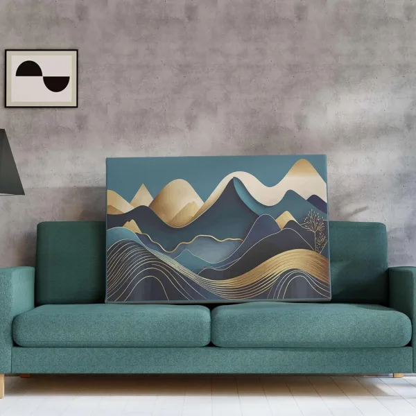 Morden Art Painting For Wall Decoration With Frame Canvas Painting For Living Room