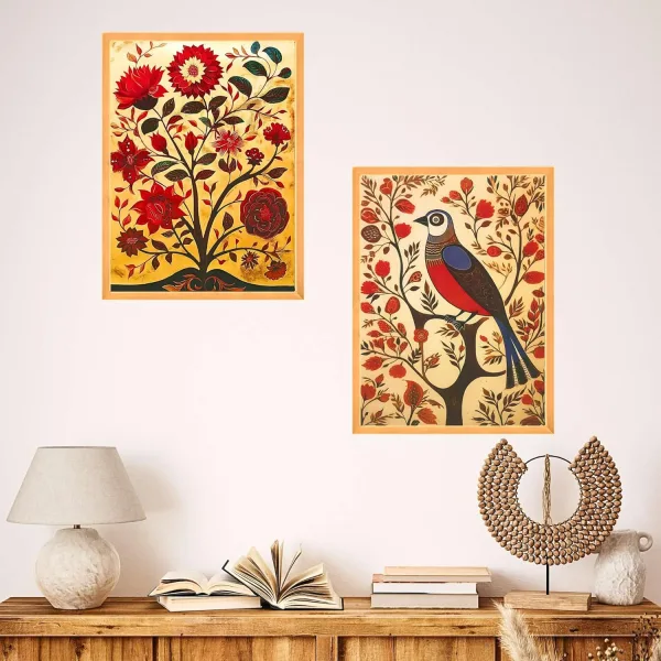 Wall Paintings Set of Two for Wall Dacoration Large Framed Wall Paintings