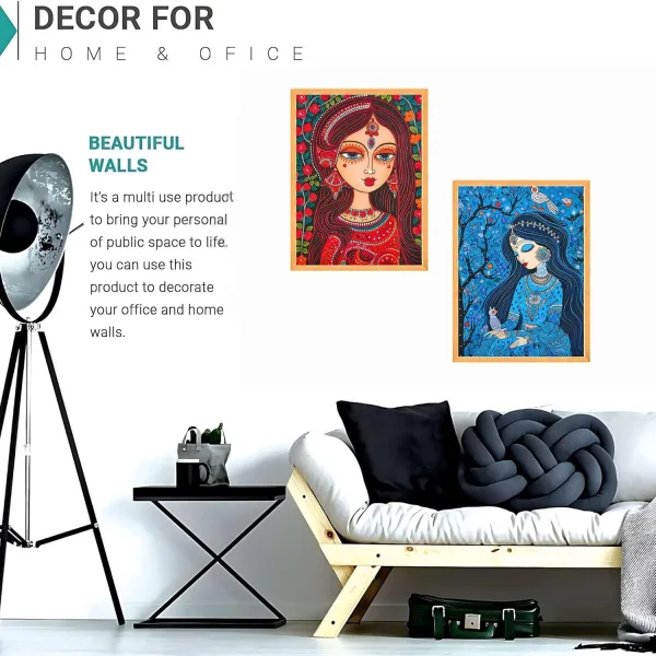 Wall Paintings Set of Two for Wall Dacoration Large Framed Wall Paintings
