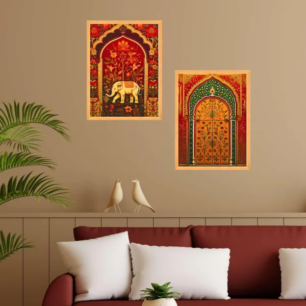 Wall Paintings Set of Two for Wall Dacoration Large Framed Wall Paintings