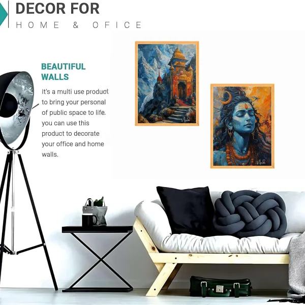 Wall Paintings Set of Two for Wall Dacoration Large Framed Wall Paintings