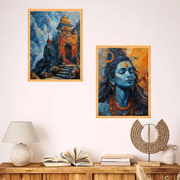 Wall Paintings Set of Two for Wall Dacoration Large Framed Wall Paintings