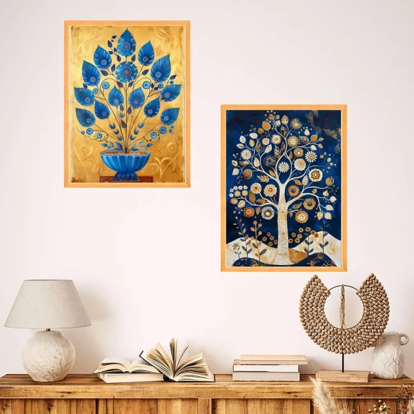 Wall Paintings Set of Two for Wall Dacoration Large Framed Wall Paintings