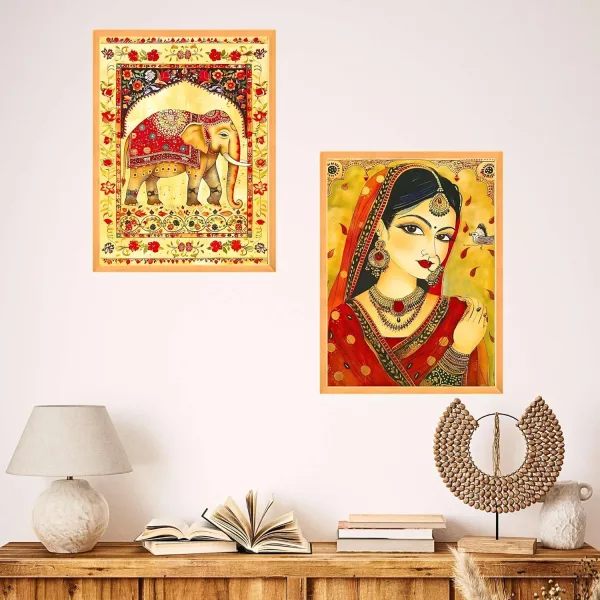 Wall Paintings Set of Two for Wall Dacoration Large Framed Wall Paintings