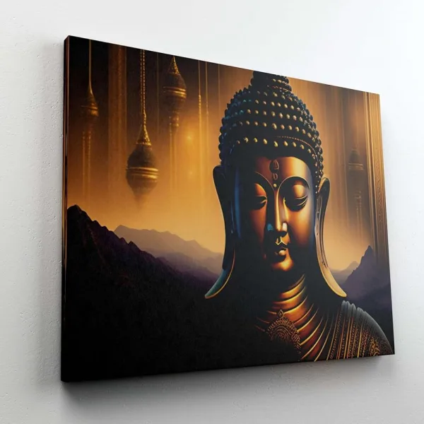 Buddha Paintings For Wall Decoration With Frame Canvas Painting For Living Room