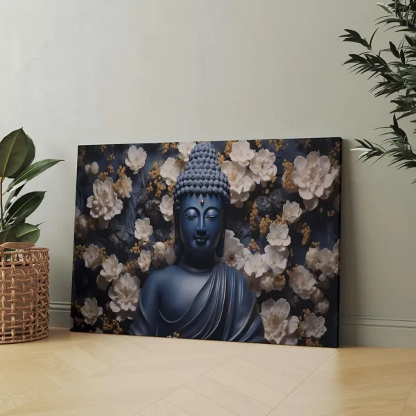 Buddha Paintings For Wall Decoration With Frame Canvas Painting For Living Room