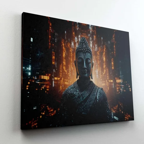 Buddha Paintings For Wall Decoration With Frame Canvas Painting For Living Room