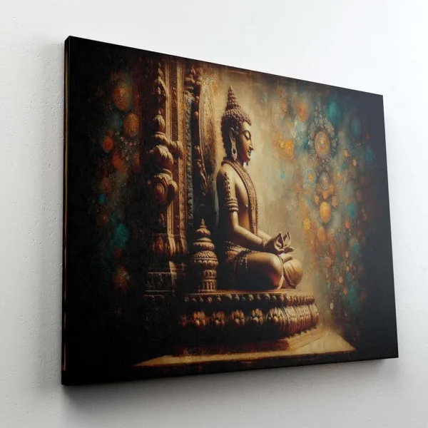 Buddha Paintings For Wall Decoration With Frame Canvas Painting For Living Room