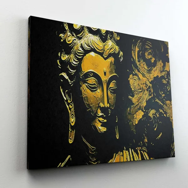 Buddha Paintings For Wall Decoration With Frame Canvas Painting For Living Room