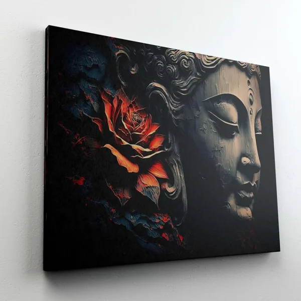 Buddha Paintings For Wall Decoration With Frame Canvas Painting For Living Room