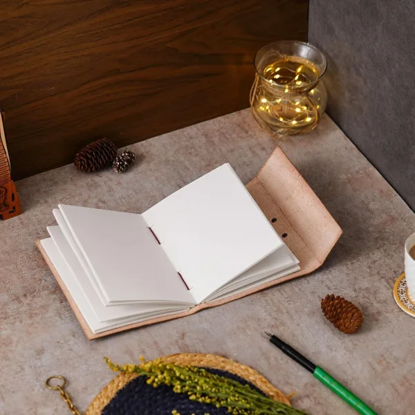 Vintage Handmade Genuine Leather Diary Journal – Classic Design