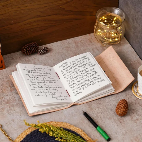 Antique Look Genuine Leather Diary Notebook