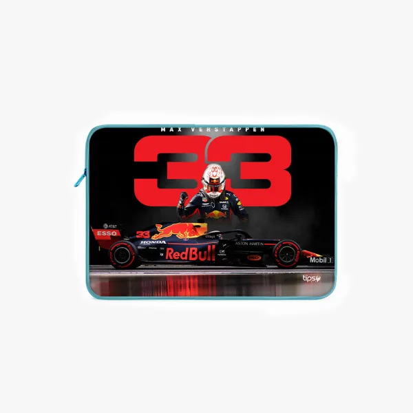 "MAX VERSTAPPEN #33" Laptop Sleeves:Bold Modern Design for Every Size