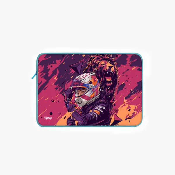 "MAX VERSTAPPEN ILLUSTRATED EDITION" Laptop Sleeves:Bold Modern Design for Every Size