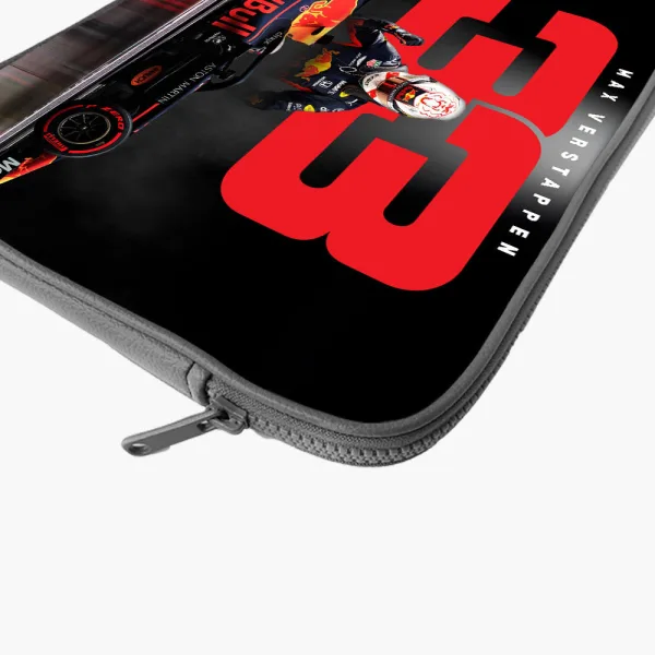 "MAX VERSTAPPEN #33" Laptop Sleeves:Bold Modern Design for Every Size