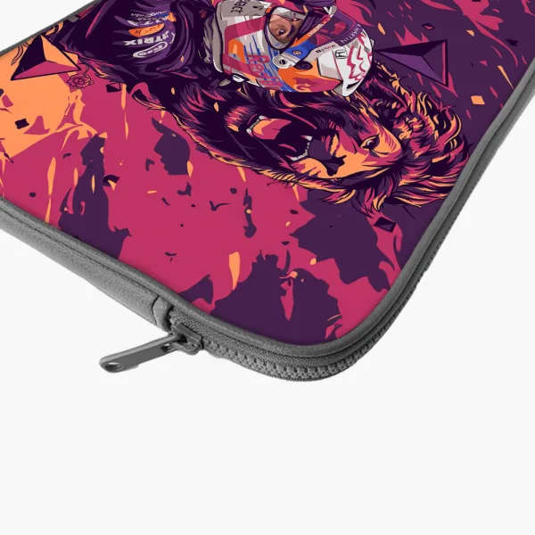 "MAX VERSTAPPEN ILLUSTRATED EDITION" Laptop Sleeves:Bold Modern Design for Every Size