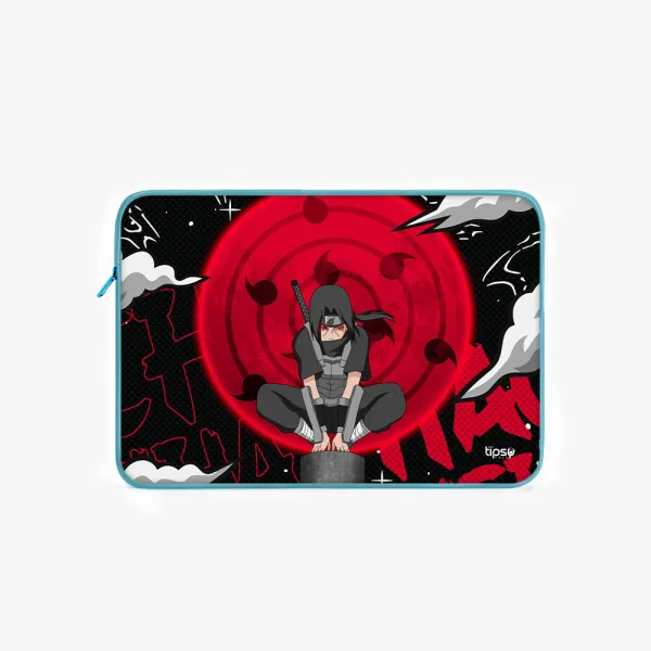 "ITACHI-UCHIHA: ANIME THEME" Laptop Sleeves:Bold Modern Design for Every Size