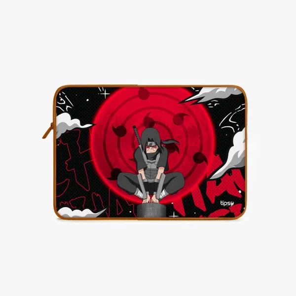 "ITACHI-UCHIHA: ANIME THEME" Laptop Sleeves:Bold Modern Design for Every Size