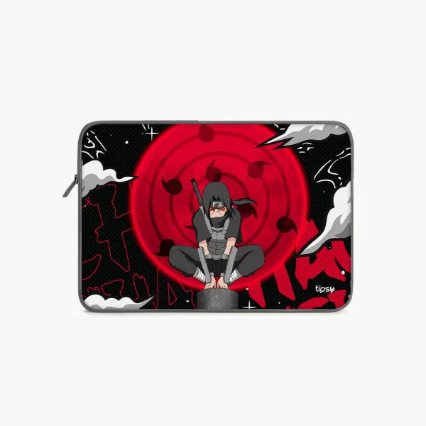 "ITACHI-UCHIHA: ANIME THEME" Laptop Sleeves:Bold Modern Design for Every Size