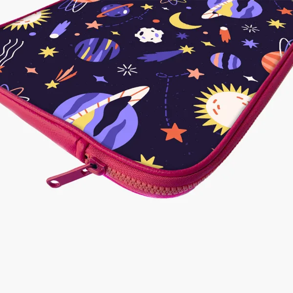"GALAXY THEME" Laptop Sleeves: Bold Modern Design for Every Size