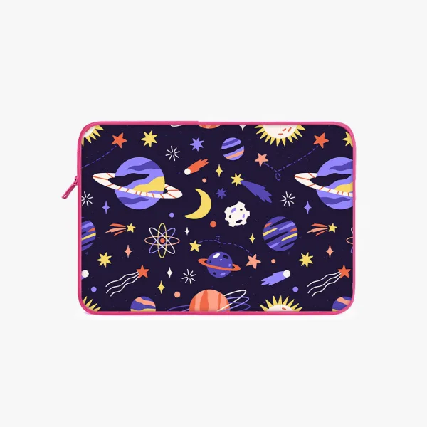 "GALAXY THEME" Laptop Sleeves: Bold Modern Design for Every Size