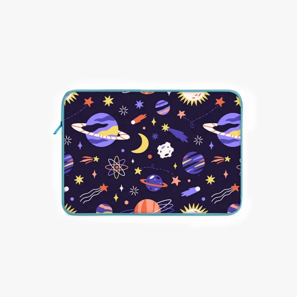 "GALAXY THEME" Laptop Sleeves: Bold Modern Design for Every Size