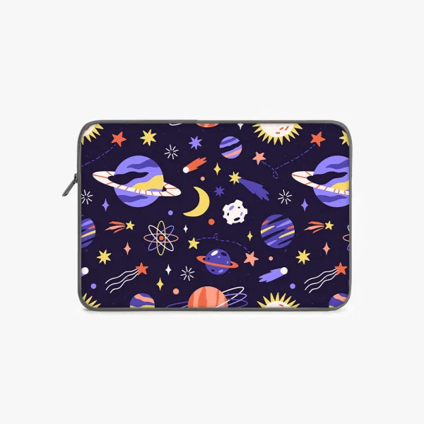 "GALAXY THEME" Laptop Sleeves: Bold Modern Design for Every Size