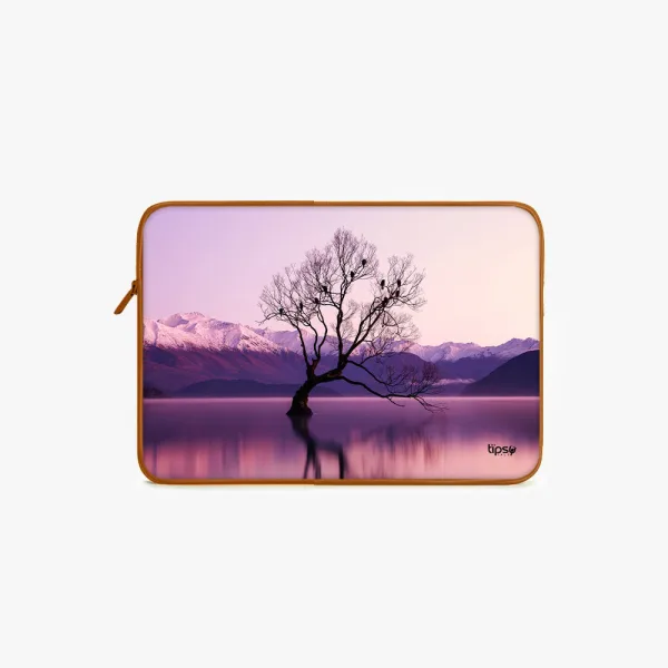 "BIRDS WHISPER- NATURE THEME" Laptop Sleeves:Bold Modern Design for Every Size