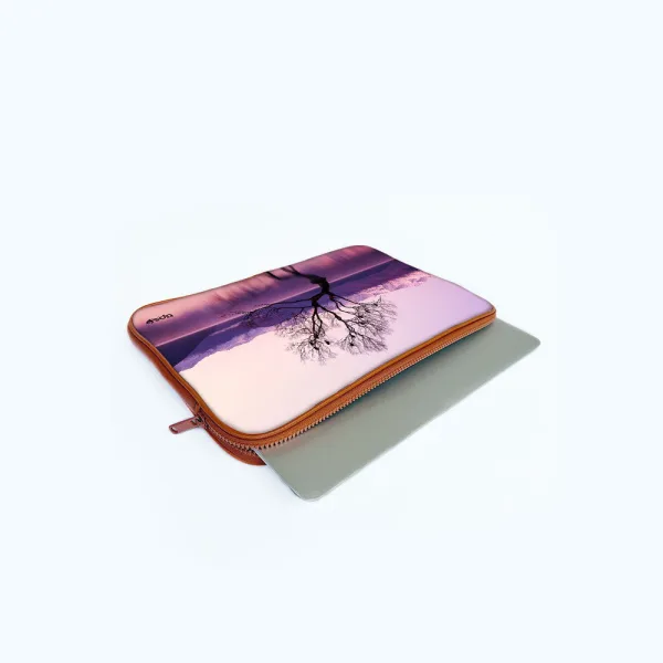 "BIRDS WHISPER- NATURE THEME" Laptop Sleeves:Bold Modern Design for Every Size