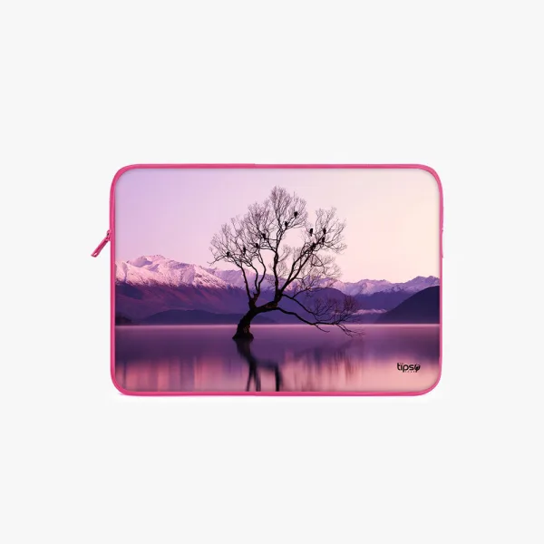 "BIRDS WHISPER- NATURE THEME" Laptop Sleeves:Bold Modern Design for Every Size