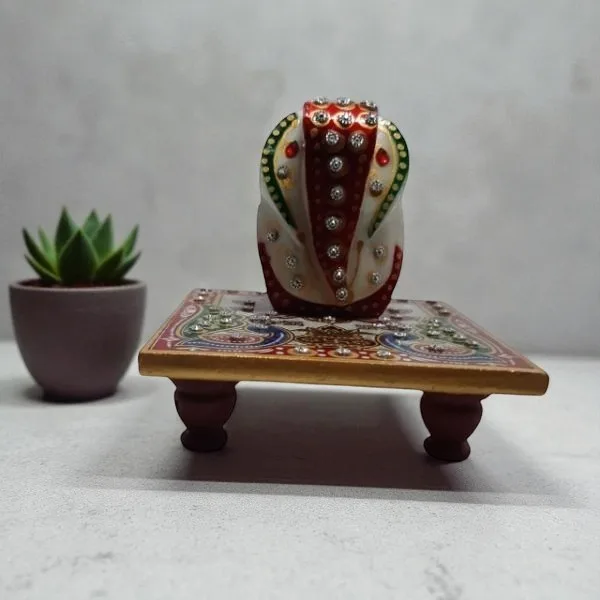 Lord Ganesha Idol Decorative Home and Pooja Showpiece
