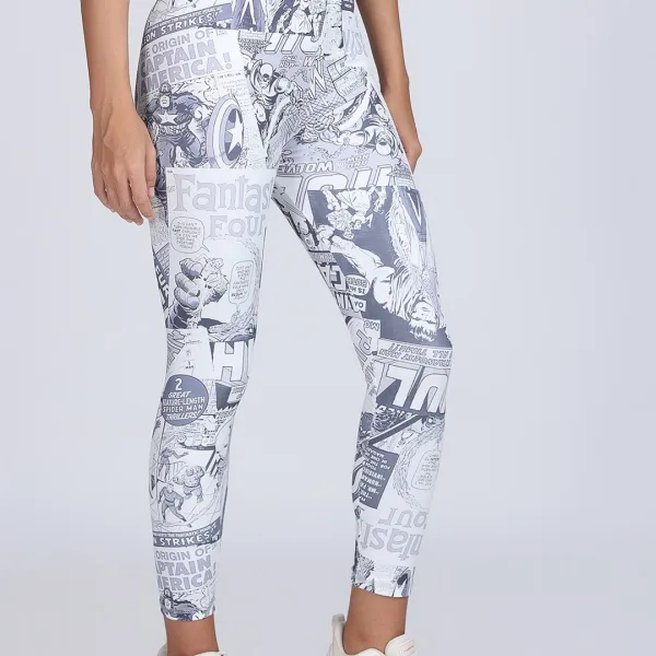 Latest Stylish High Quality Printed Sports Leggings / Printed Gym Tights / Printed Yoga Pant