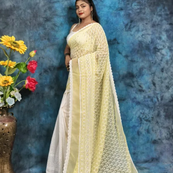 Hakuba Saree Stylish Premium Quality Without Blouse Piece