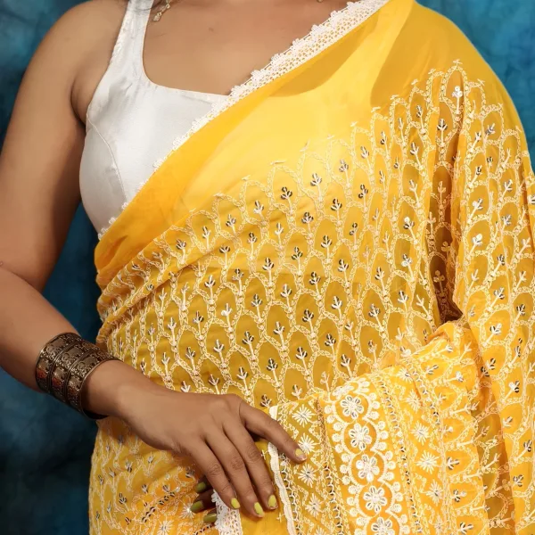 Beautiful Hakuba Saree Premium Quality Without Blouse Piece