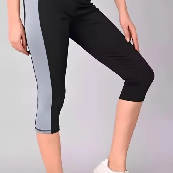 Stretch Fit Women Sports Capri Activewear