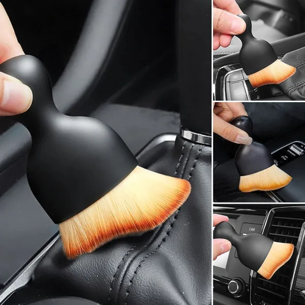 Car Interior AC Vent Cleaner & Dashboard Dusting Mini Brush